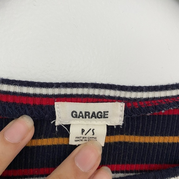 Striped fitted long sleeve - Picture 2 of 3